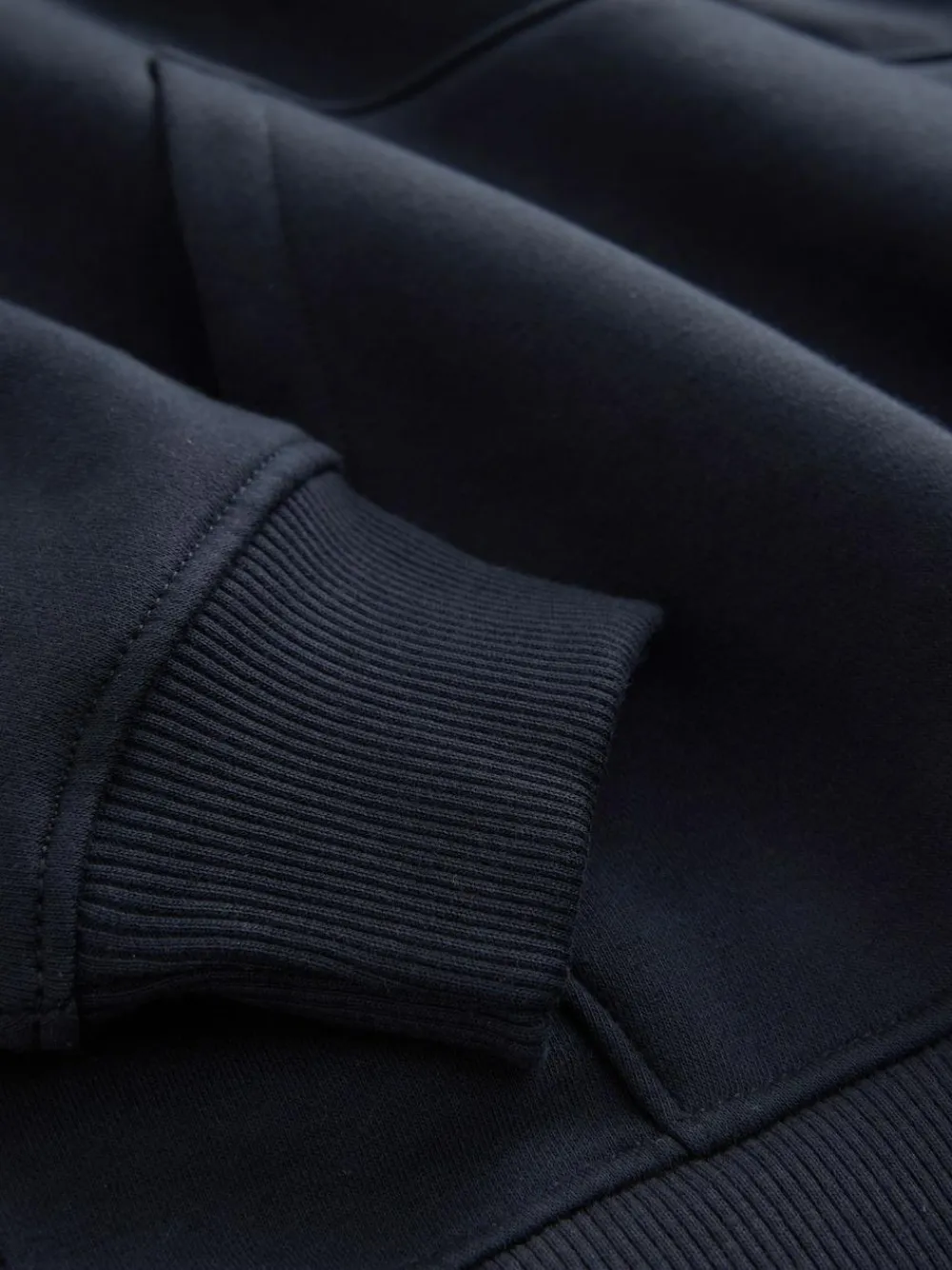 Hot Next Cotton Rich Jersey Overhead Hoodies 2 Pack Blue/Khaki Green