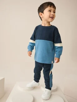 Next Long Sleeve Soft Touch T-Shirt and Joggers Set (3mths-7yrs)^BOY Sets & Co-Ords|Sets & Co-Ords