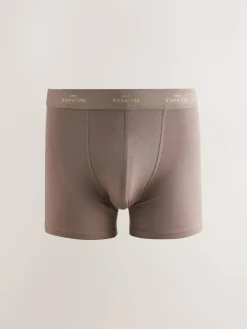 Hot Next Signature Cotton Rich Boxers 4 Pack Blue/Neutral/Green