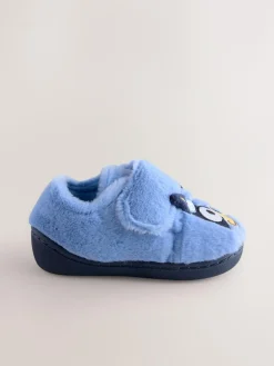 New Next Blue/Orange Bluey Cupsole Slippers
