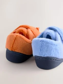New Next Blue/Orange Bluey Cupsole Slippers
