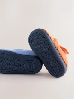 New Next Blue/Orange Bluey Cupsole Slippers