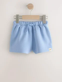 Next Blue/Pink/Oatmeal Shorts Set 3 Pack (3mths-7yrs)^ Nightwear|Shorts