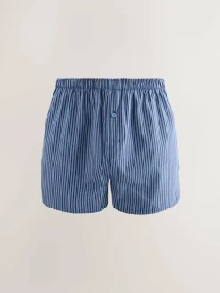 Next Blues Mixed Pattern 4 pack Woven Pure Boxers^ Underwear|Underwear