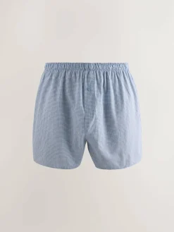 Next Blues Mixed Pattern 4 pack Woven Pure Boxers^ Underwear|Underwear
