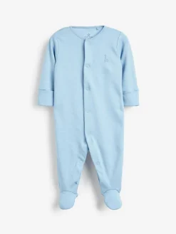 Next 3 Pack Baby Sleepsuits (0-2yrs)^BOY Multipacks|Nightwear