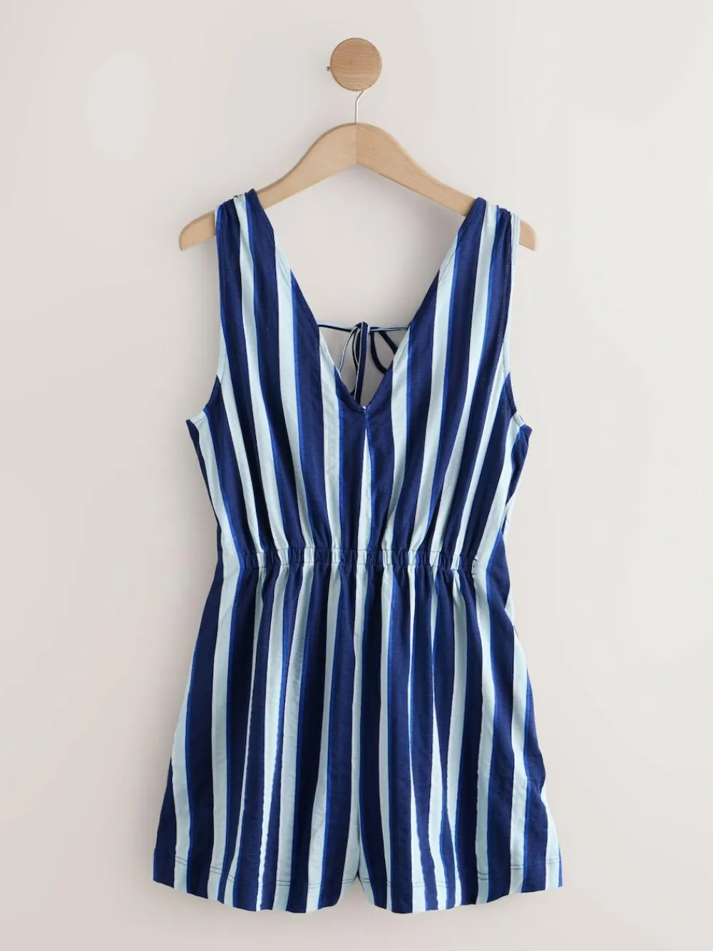 Discount Next Blue/White Jersey Summer Playsuit