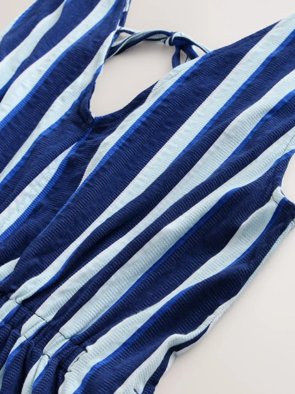 Discount Next Blue/White Jersey Summer Playsuit