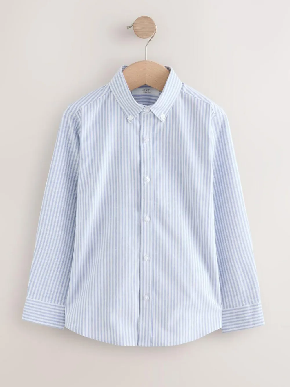 Next Blue/White Single Oxford Shirt (3-16yrs)^BOY Shirts