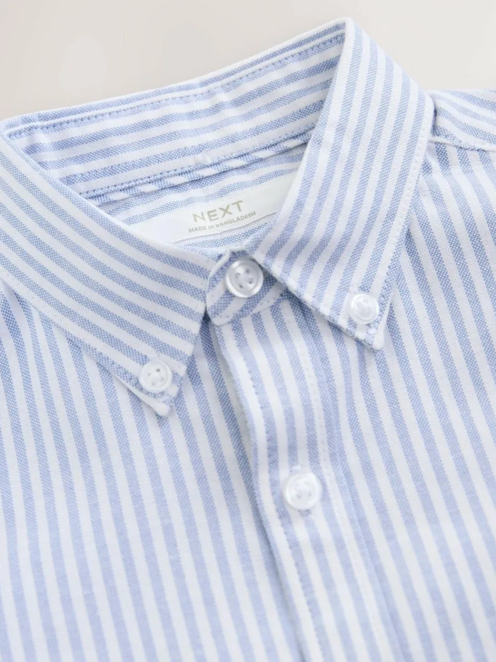 Next Blue/White Single Oxford Shirt (3-16yrs)^BOY Shirts