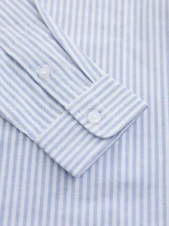 Next Blue/White Single Oxford Shirt (3-16yrs)^BOY Shirts