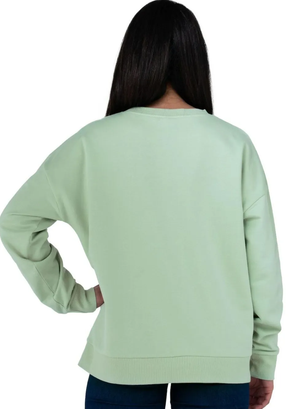 New Character Bluey Green Ladies Chilli Sweatshirt