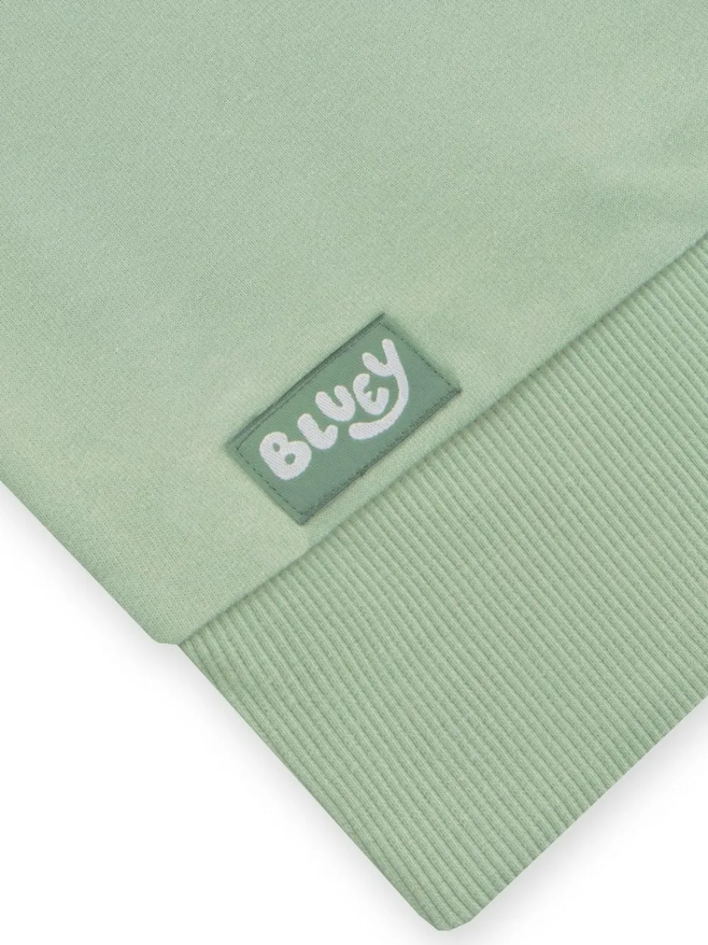 New Character Bluey Green Ladies Chilli Sweatshirt