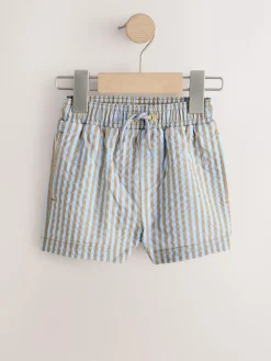 Clearance Next Blue/Yellow Swim Shorts 2 Pack (3mths-7yrs)