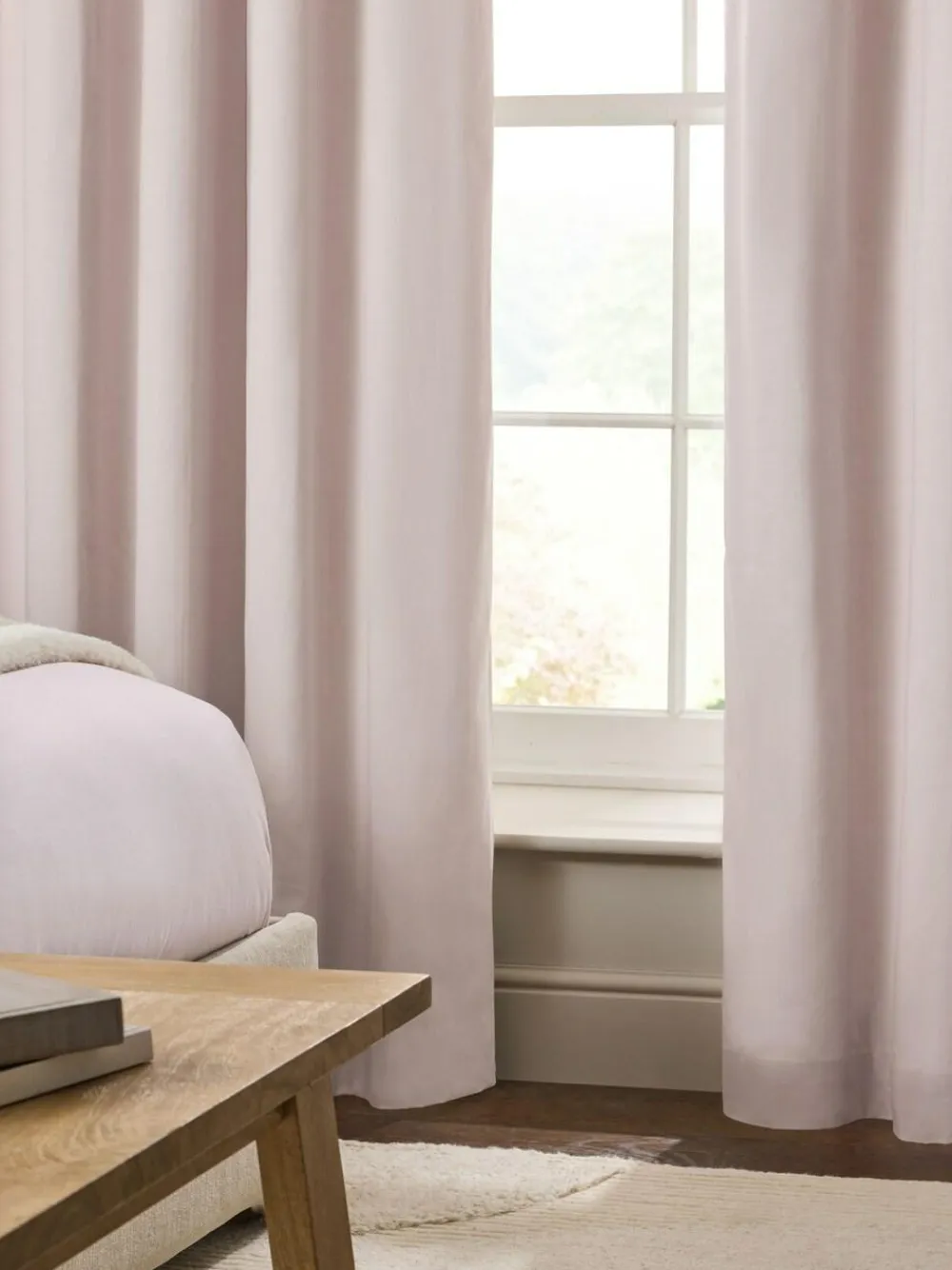 Next Cotton Sateen Blackout Thermal Eyelet Curtains^ Curtains & Blinds