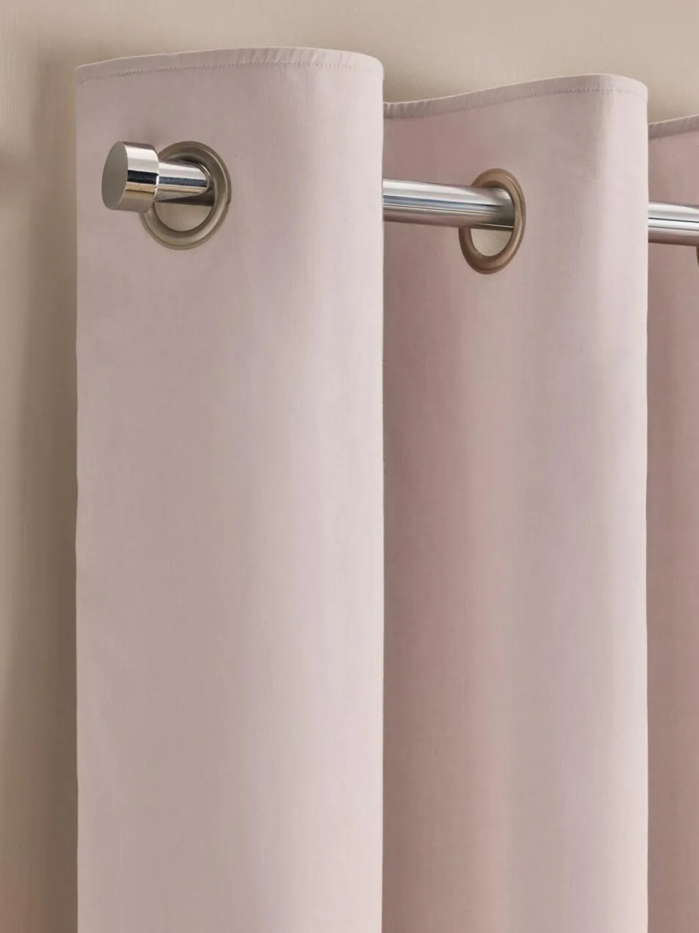 Next Cotton Sateen Blackout Thermal Eyelet Curtains^ Curtains & Blinds