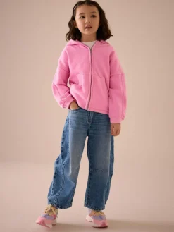 Online Next Blush Pink Zip Through Hoodie (3-16yrs)