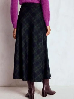 Best Boden Blue Hayley Wool Midi Skirt