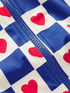 Clearance Boden Long Sleeve Swimsuit Blue