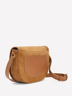 Boden Brown Snaffle Leather Satchel Brown Bag^Women Bags