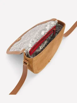 Boden Brown Snaffle Leather Satchel Brown Bag^Women Bags