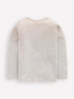 Boden Cream Long Sleeve Riso T-Shirt^ T-Shirts