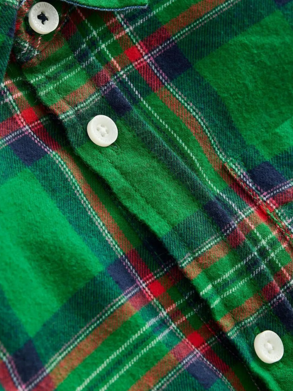 Clearance Boden Green Cosy Cotton Check Shirt