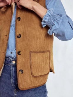 Boden Clerkenwell Reversible Gilet^Women Coats & Jackets|Coats & Jackets