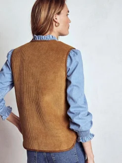 Boden Clerkenwell Reversible Gilet^Women Coats & Jackets|Coats & Jackets