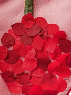 Discount Boden Pink Cherry Appliqué Tulle Skirt