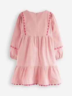 Sale Boden Clover Blouson Cord Dress Pink
