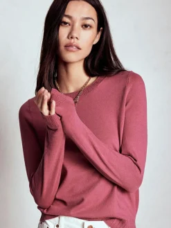 Boden Emilia Cotton Crew Jumper^Women Knitwear|Knitwear