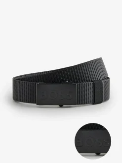 BOSS Black Bosper Tape Logo Belt^ Belts & Braces