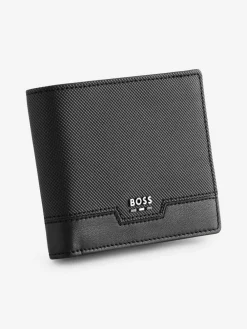 Best BOSS Black Cullen Signature Logo Billfold Wallet
