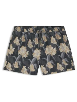 Best BOSS Black Iris Floral Swim Shorts
