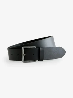 Best BOSS Logo Belt Black