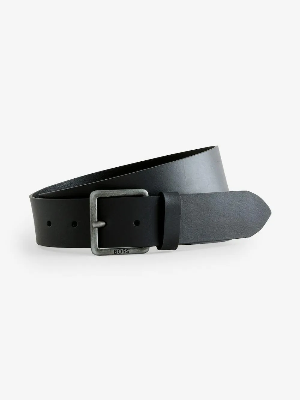 Best BOSS Logo Belt Black