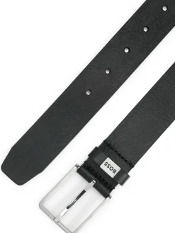 BOSS Black Logo Elio Italian Leather Belt^ Belts & Braces