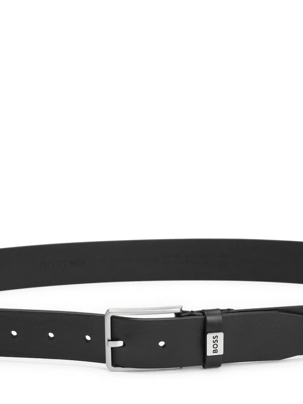 BOSS Black Logo Elio Italian Leather Belt^ Belts & Braces