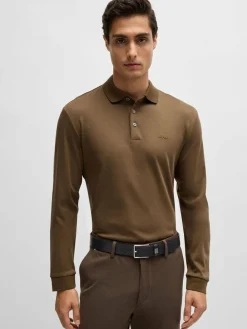 BOSS Black Logo Elio Italian Leather Belt^ Belts & Braces