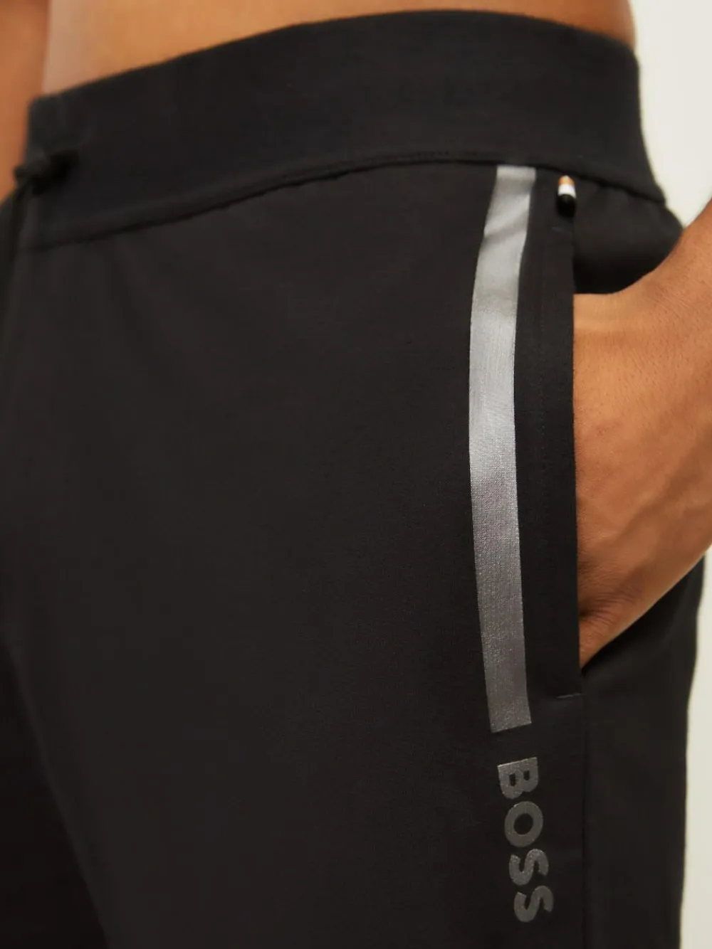 Sale BOSS Logo Joggers Black