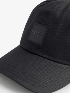 Best BOSS Logo Patch Twill Cap Black