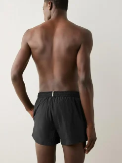 Best BOSS Mooneye Logo Swim Shorts Black