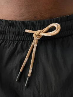 Best BOSS Mooneye Logo Swim Shorts Black