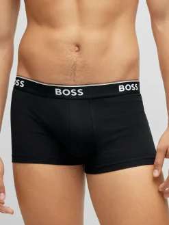 Clearance BOSS Black Power Stretch Cotton 3 Pack Boxers