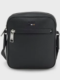 BOSS Black Ray Logo Zip Bag^ Bags