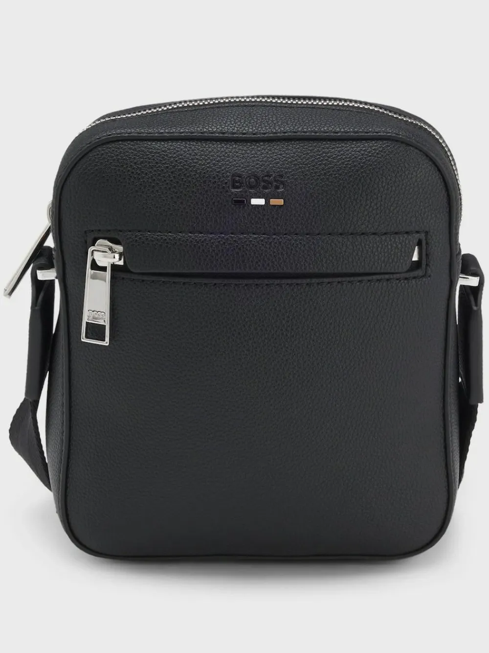 BOSS Black Ray Logo Zip Bag^ Bags