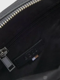 BOSS Black Ray Logo Zip Bag^ Bags