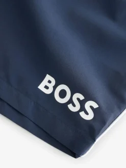 Best BOSS Blue Dark Starfish Quick Dry Swim Shorts