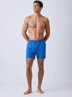 Online BOSS Iconic Side Stripe Logo Swim Shorts Blue